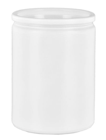 Calypso Glass Candle Jar with Airtight Glass Lid 12 oz - Glassnow